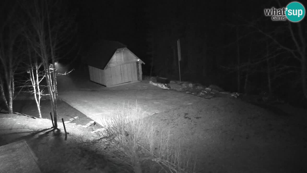 Webcam Lukanja – Pohorje houses a Water village