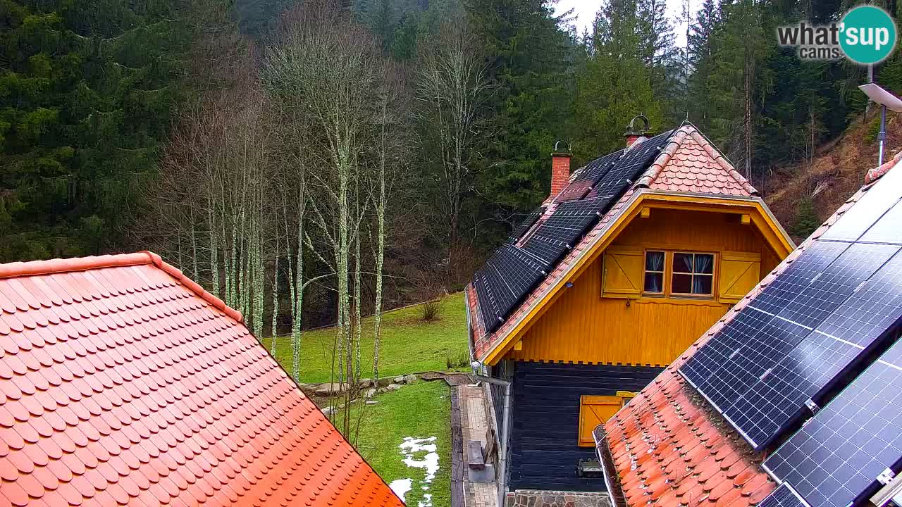 Spletna kamera Lukanja – Water Village | Pohorje Houses