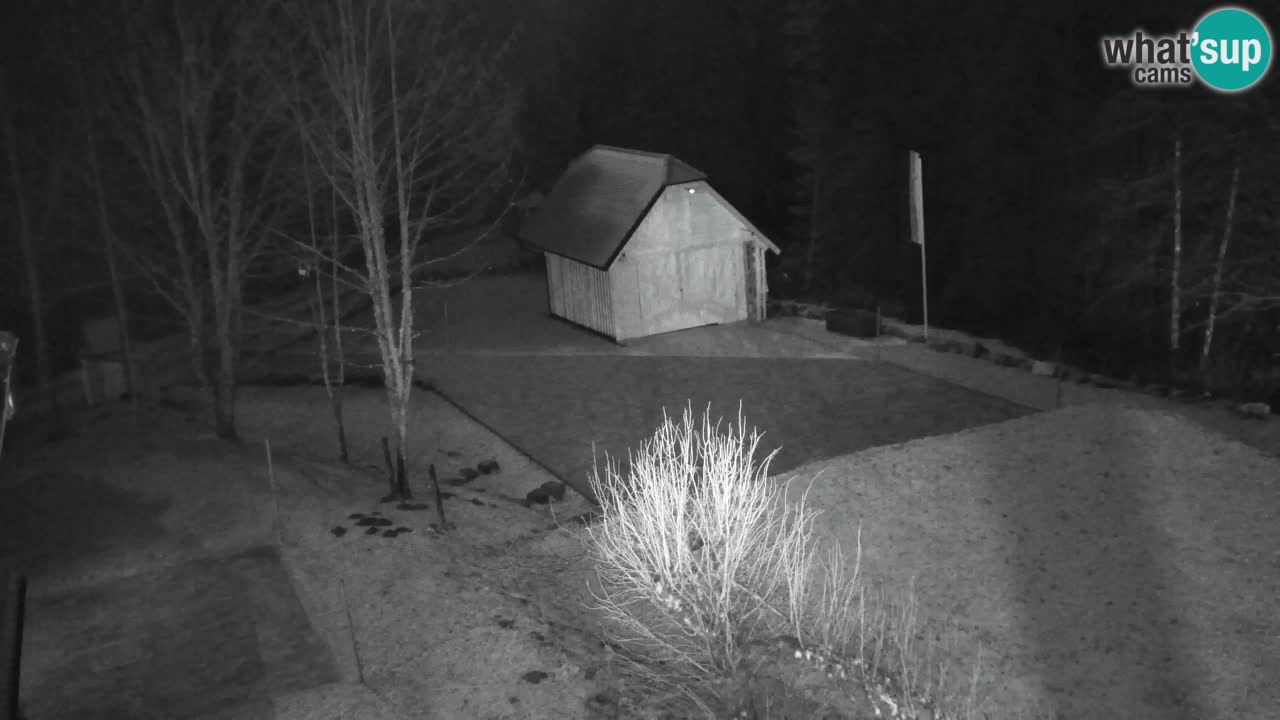 Webcam Lukanja – Pohorje houses a Water village