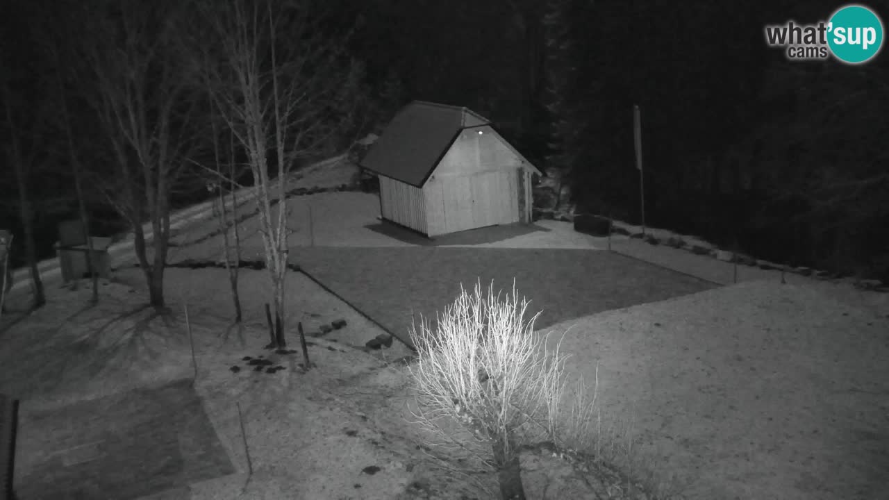 Webcam Lukanja – Pohorje houses a Water village