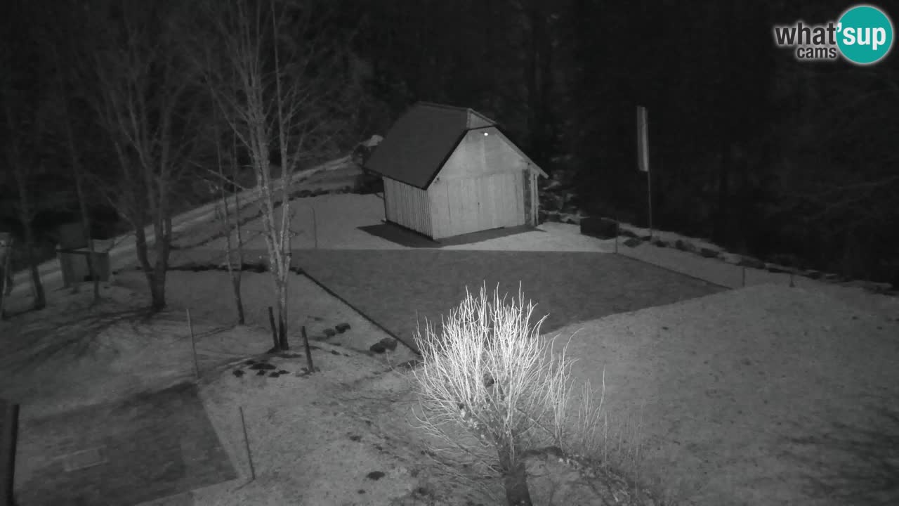 Webcam Lukanja – Pohorje houses a Water village