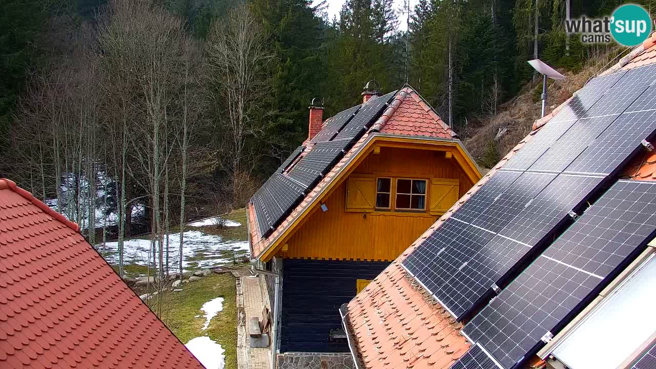 Webcam Lukanja – Pohorje houses a Water village