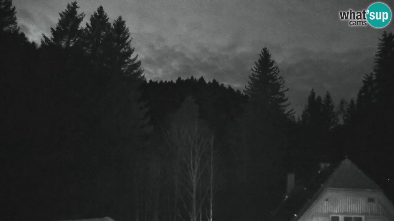 Webcam Lukanja – Pohorje houses a Water village