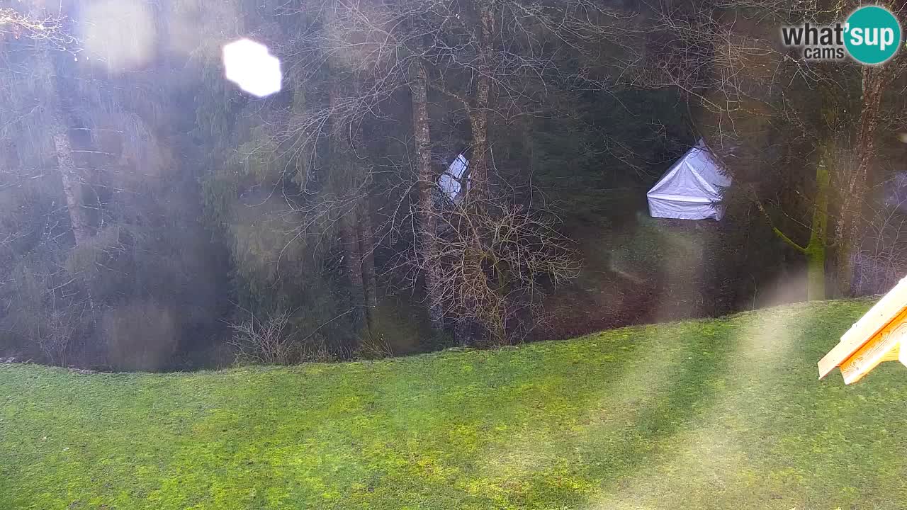 Webcam Lukanja – Pohorje houses a Water village