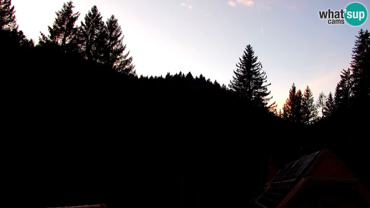 Webcam Lukanja – Pohorje houses a Water village