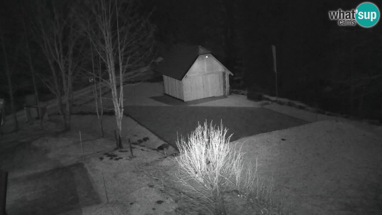 Webcam Lukanja – Pohorje houses a Water village