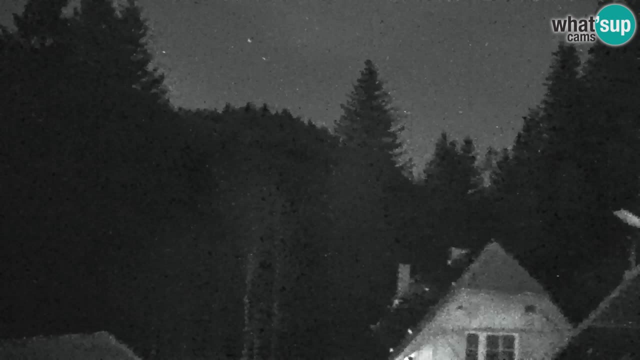 Webcam Lukanja – Pohorje houses a Water village