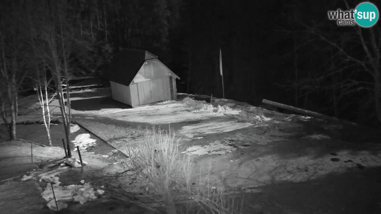 Webcam Lukanja – Pohorje houses a Water village