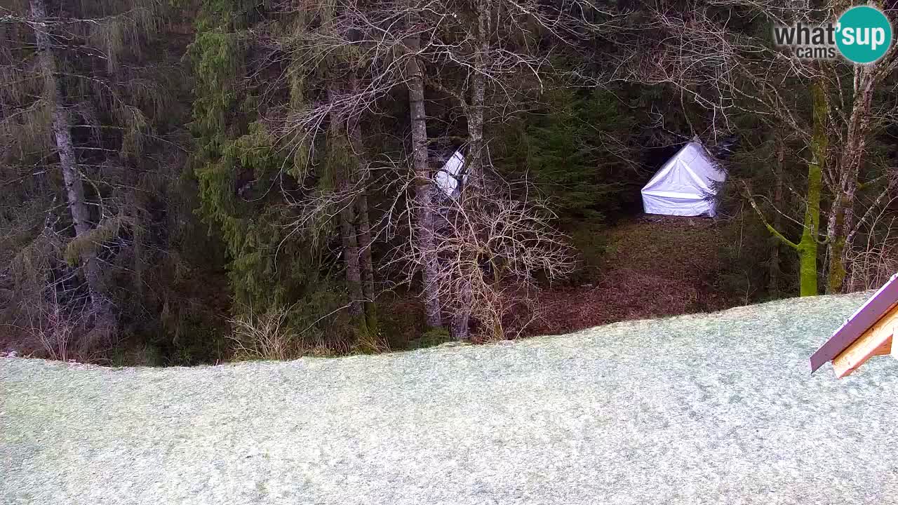Webcam Lukanja – Pohorje houses a Water village