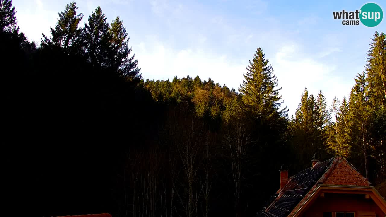 Spletna kamera Lukanja – Water Village | Pohorje Houses