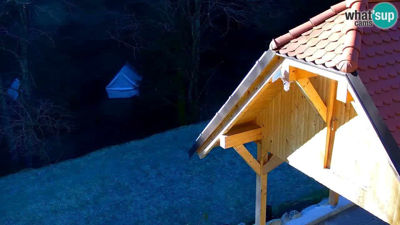 Webcam Lukanja – Pohorje houses a Water village