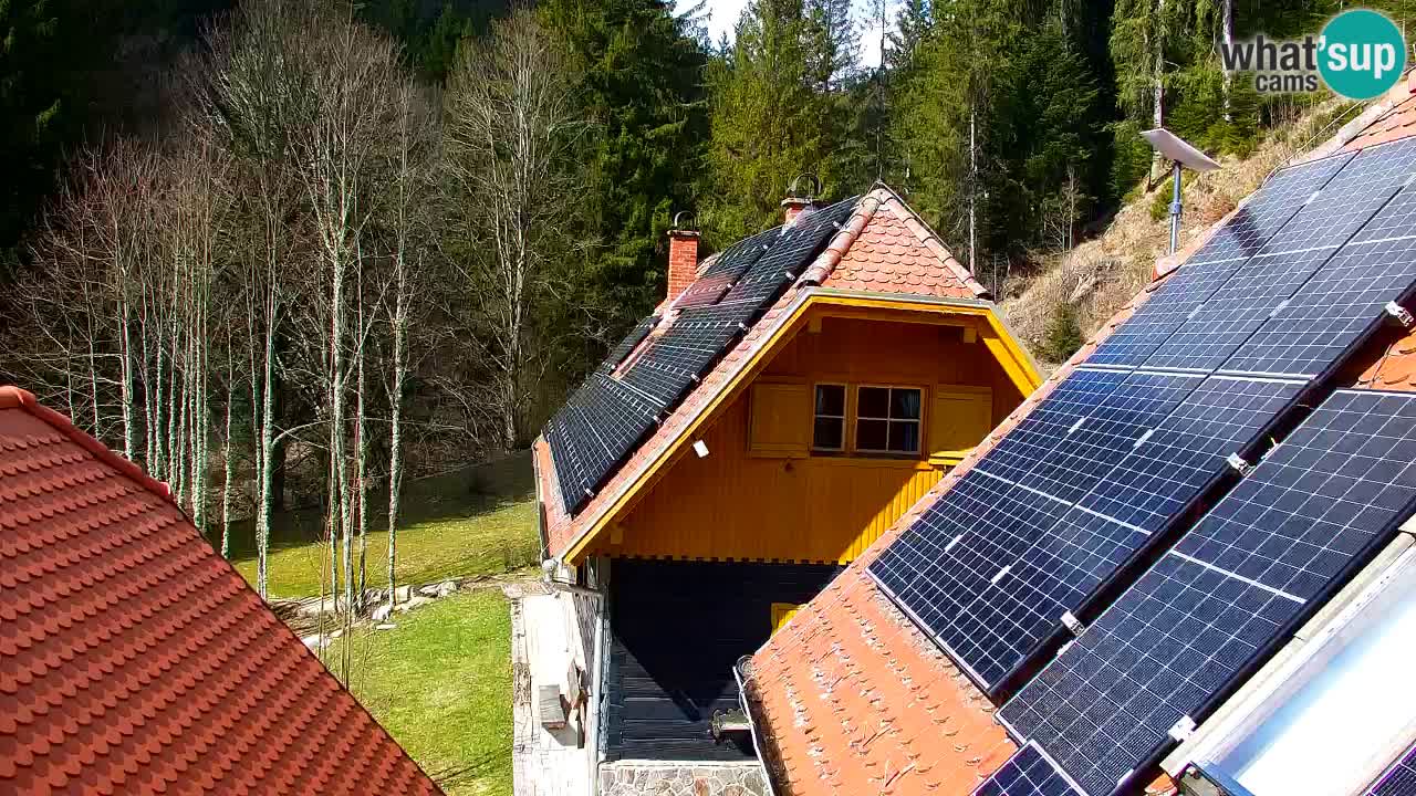 Spletna kamera Lukanja – Water Village | Pohorje Houses