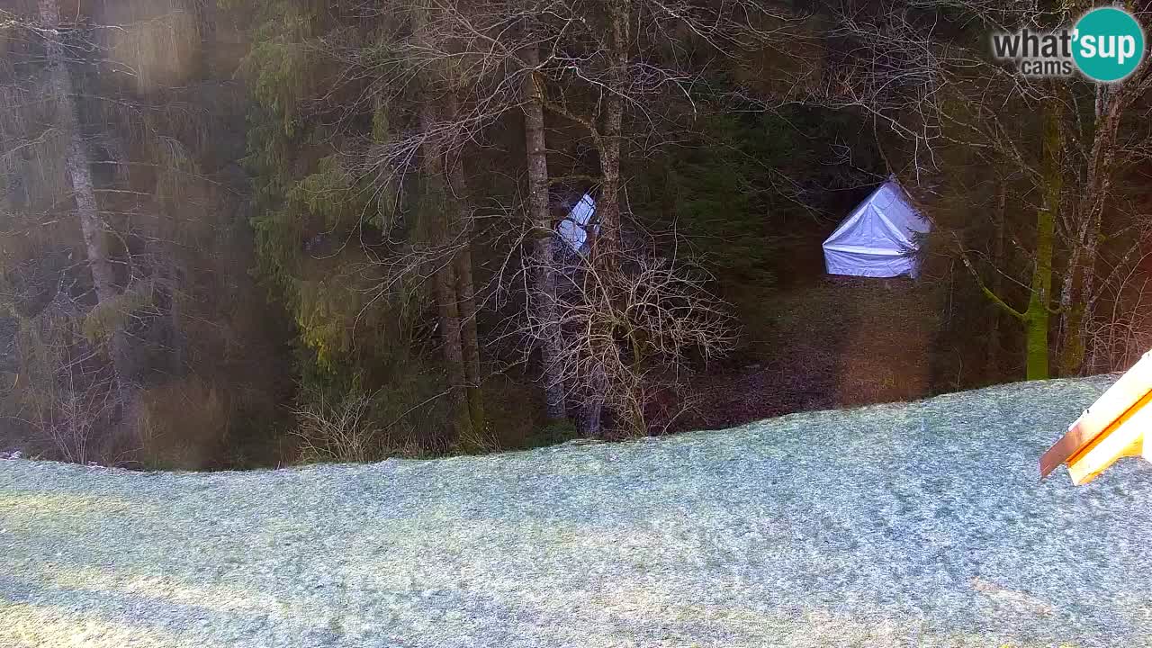 Webcam Lukanja – Pohorje houses a Water village