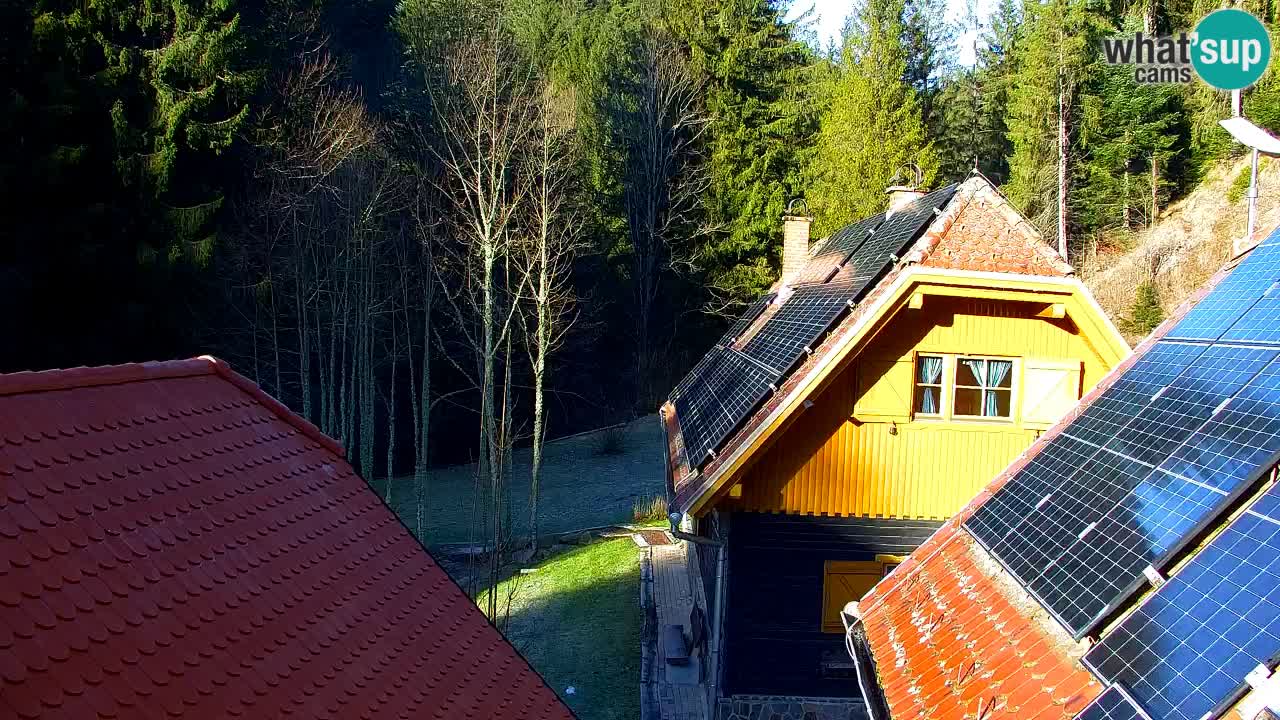 Spletna kamera Lukanja – Water Village | Pohorje Houses