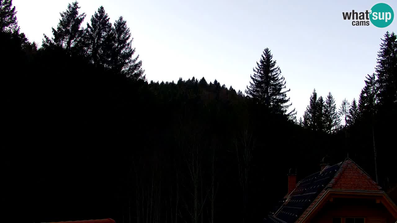 Spletna kamera Lukanja – Water Village | Pohorje Houses