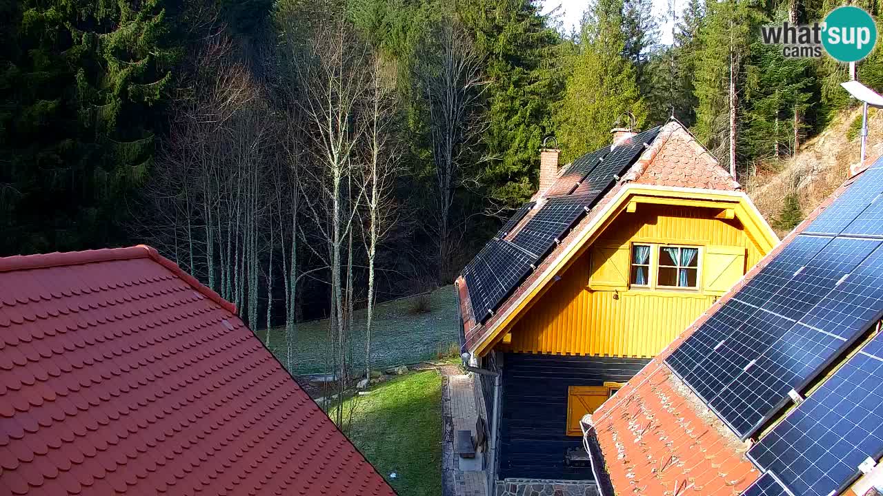 Spletna kamera Lukanja – Water Village | Pohorje Houses