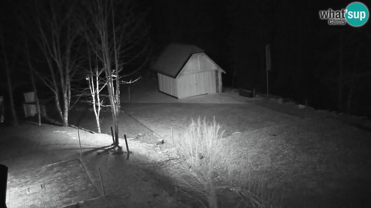 Webcam Lukanja – Pohorje houses a Water village