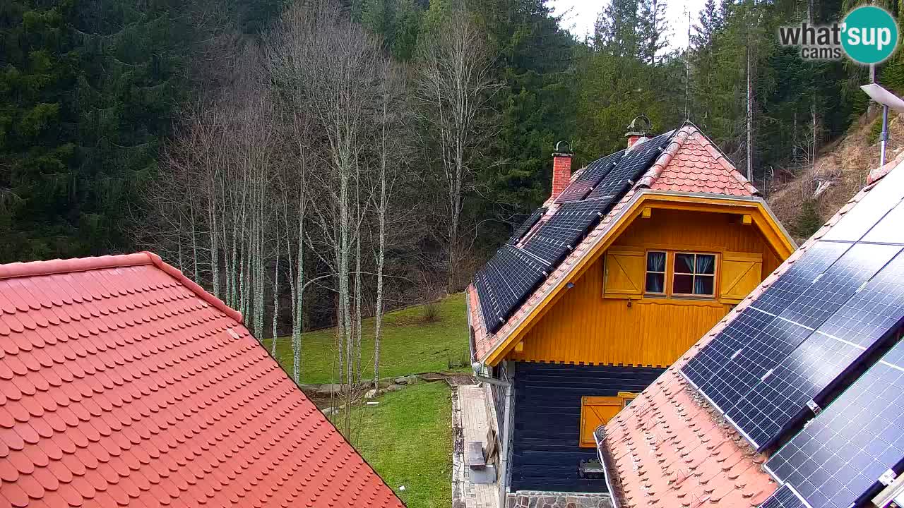 Spletna kamera Lukanja – Water Village | Pohorje Houses