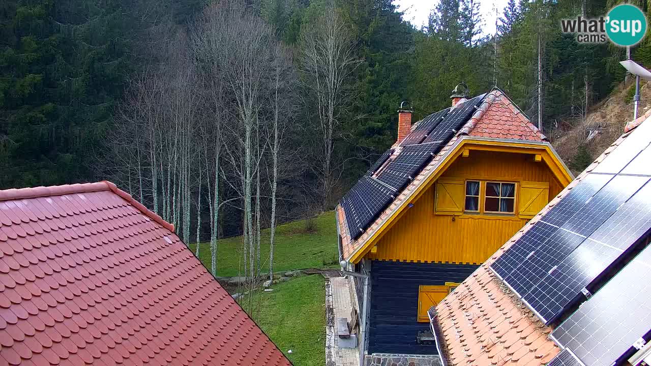 Webcam Lukanja – Pohorje houses a Water village