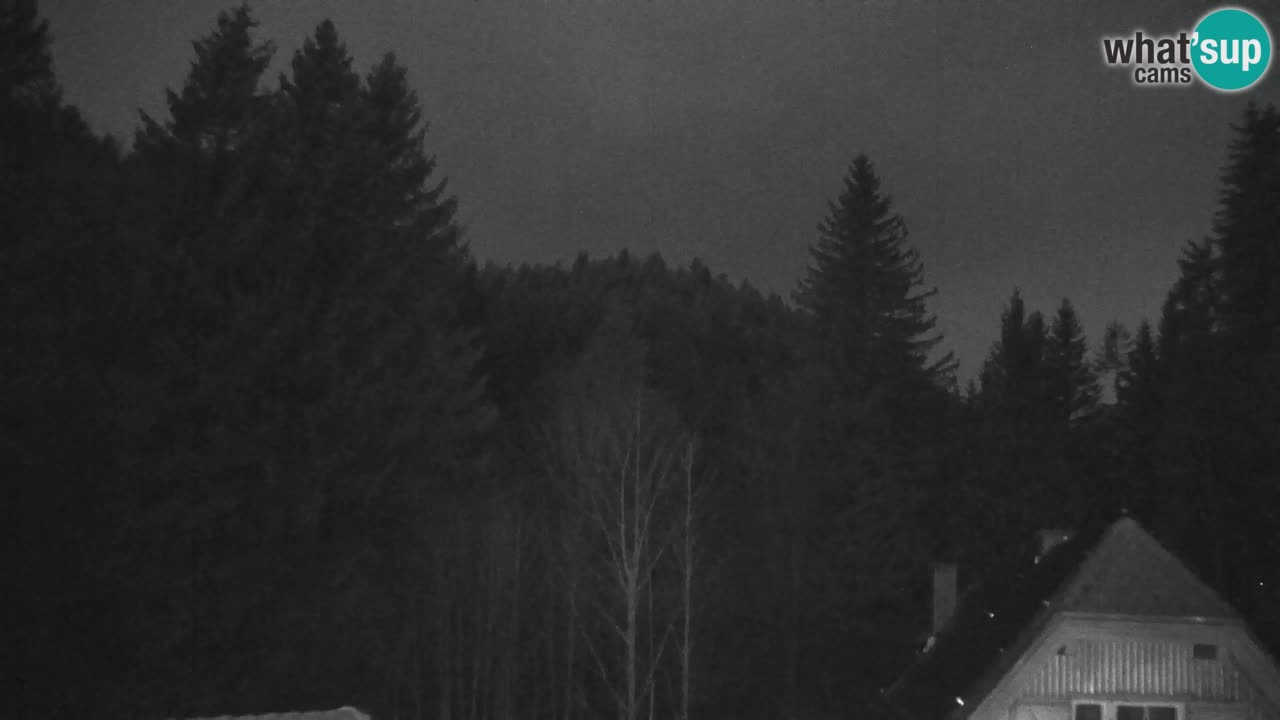 Webcam Lukanja – Pohorje houses a Water village