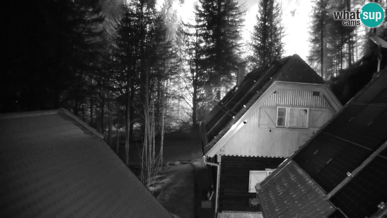 Webcam Lukanja – Pohorje houses a Water village
