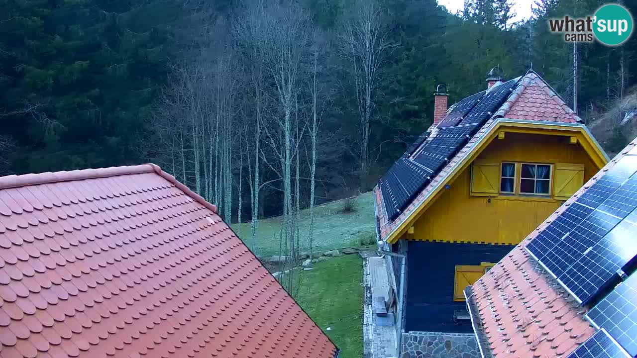 Spletna kamera Lukanja – Water Village | Pohorje Houses