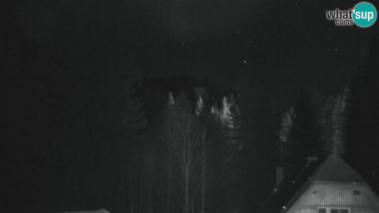 Webcam Lukanja – Pohorje houses a Water village