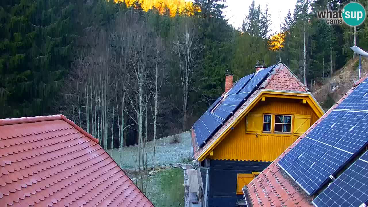 Web kamera Lukanja – Water Village | Pohorje Houses