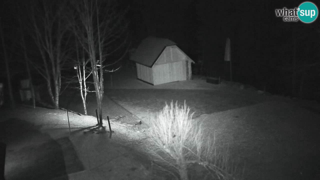 Webcam Lukanja – Pohorje houses a Water village