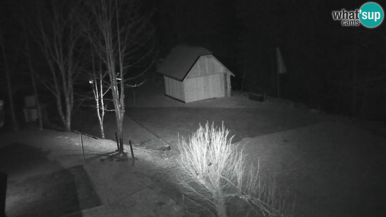 Webcam Lukanja – Pohorje houses a Water village