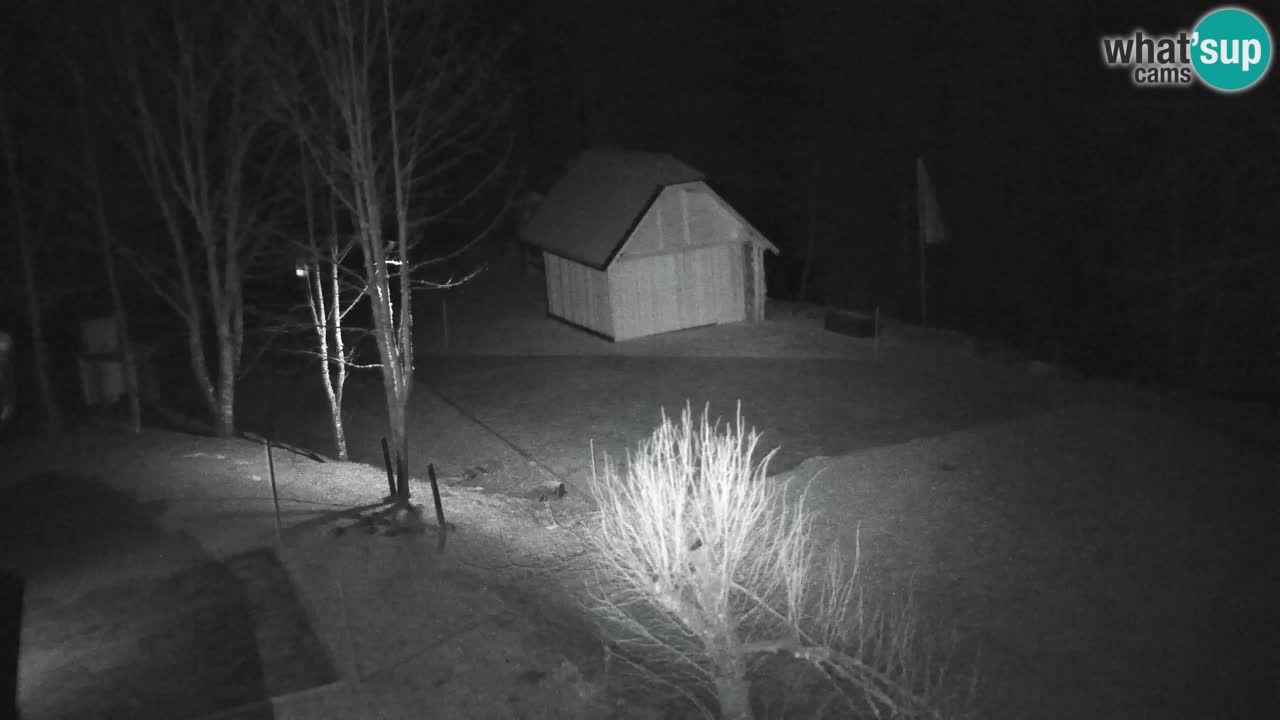 Webcam Lukanja – Pohorje houses a Water village