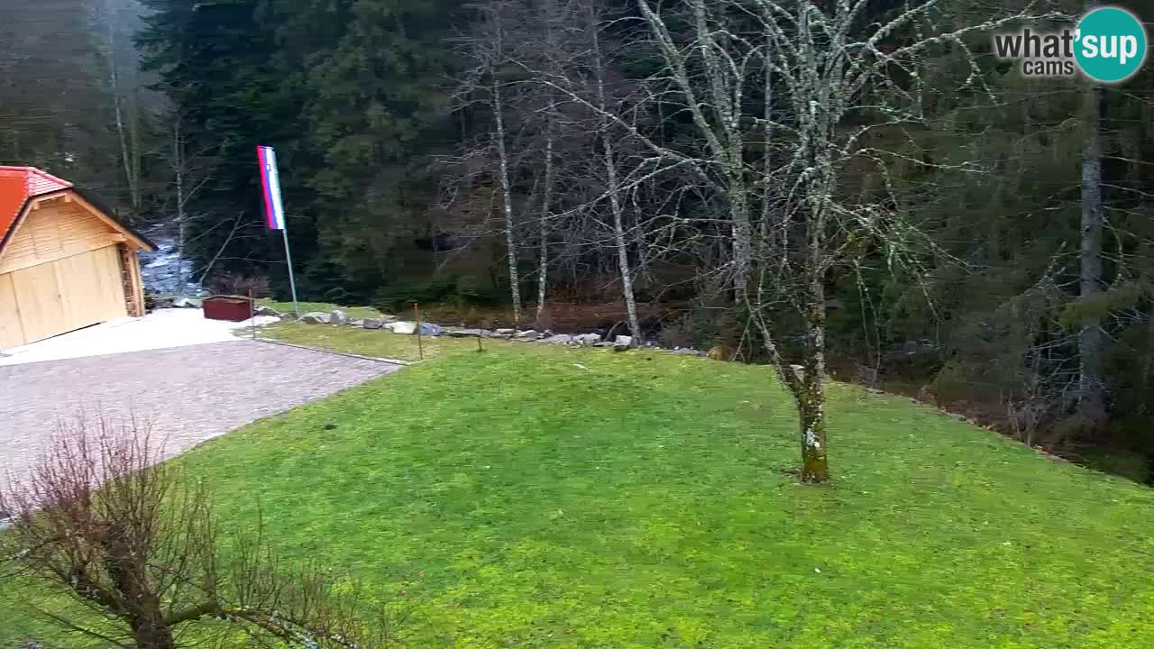 Webcam Lukanja – Pohorje houses a Water village