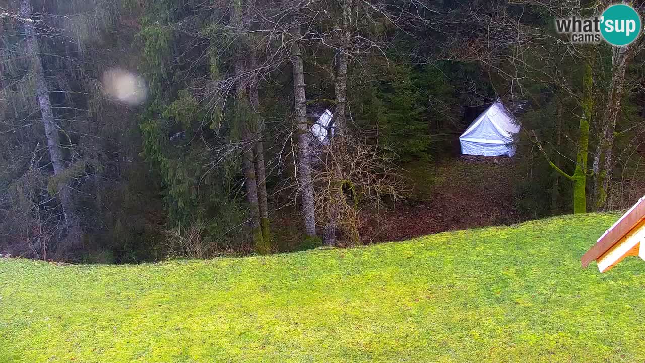 Webcam Lukanja – Pohorje houses a Water village