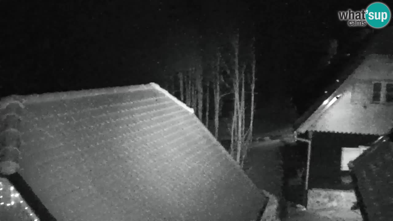 Webcam Lukanja – Pohorje houses a Water village