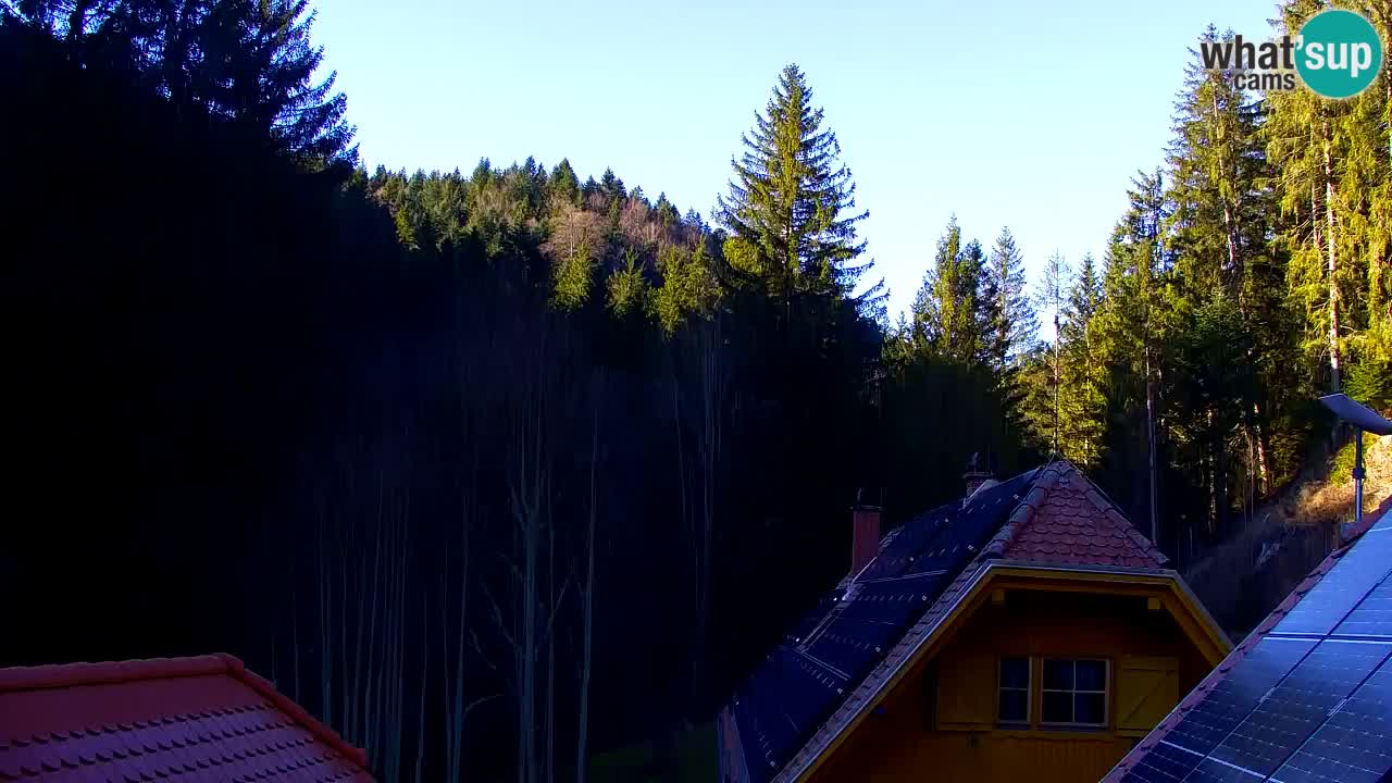 Spletna kamera Lukanja – Water Village | Pohorje Houses