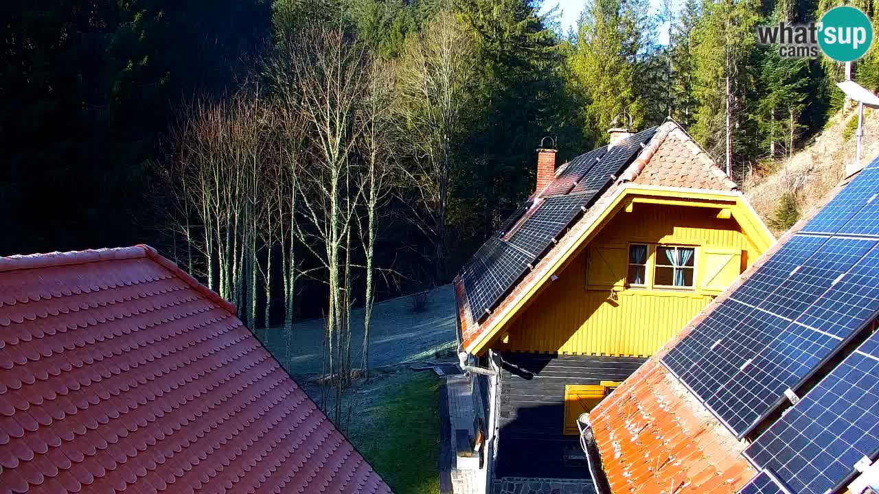 Spletna kamera Lukanja – Water Village | Pohorje Houses