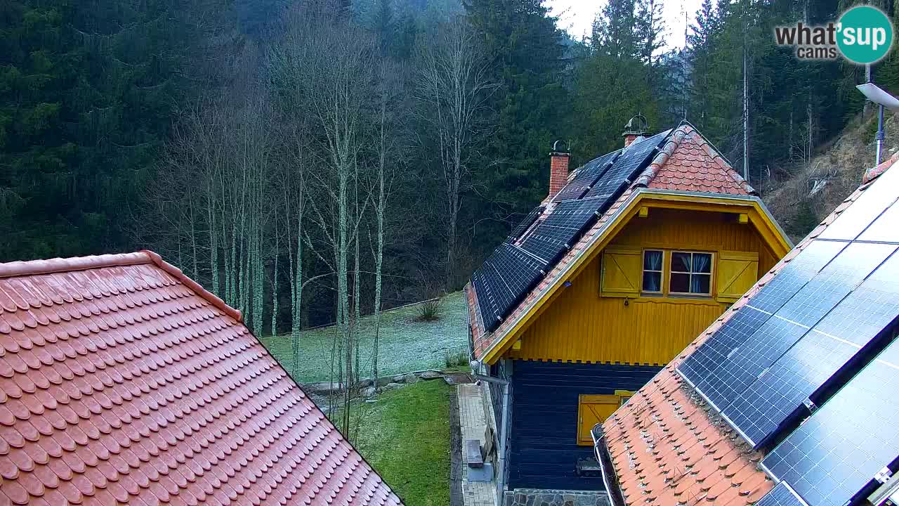 Spletna kamera Lukanja – Water Village | Pohorje Houses