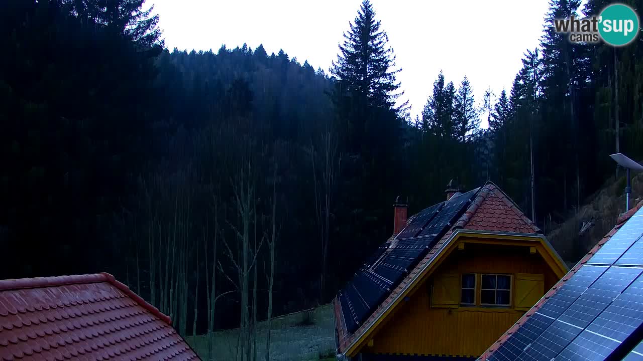 Spletna kamera Lukanja – Water Village | Pohorje Houses