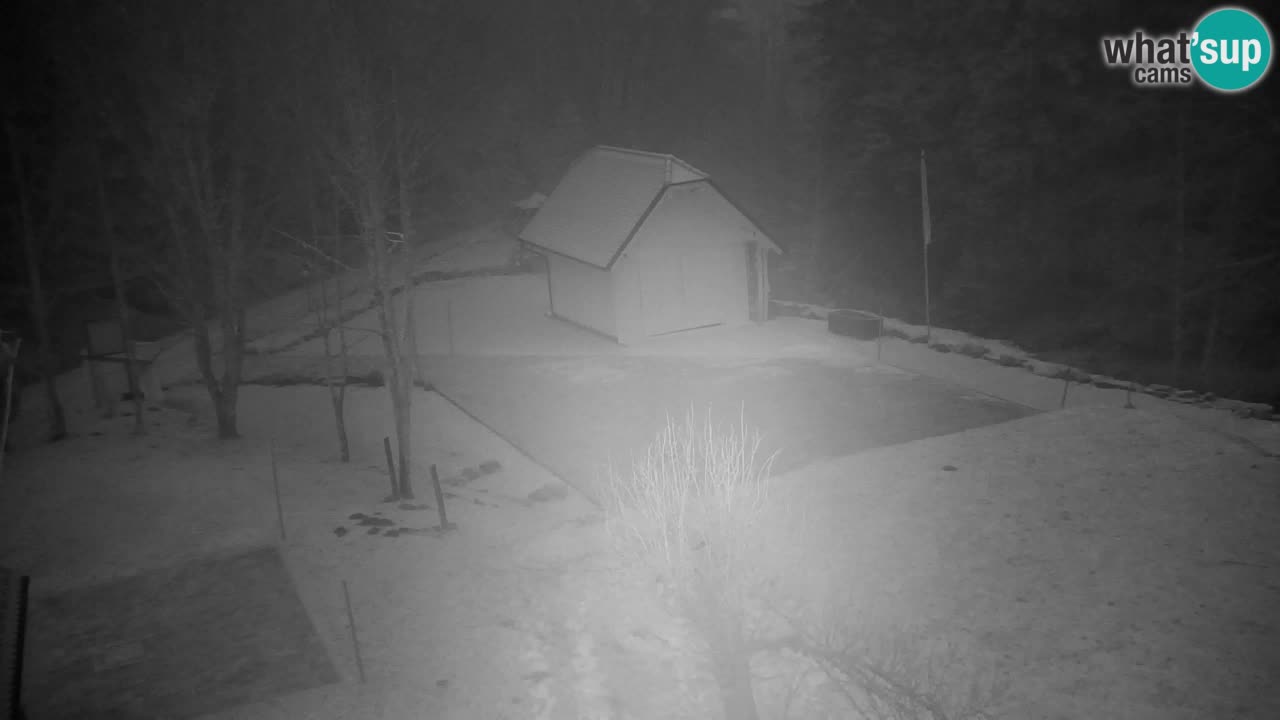 Webcam Lukanja – Pohorje houses a Water village