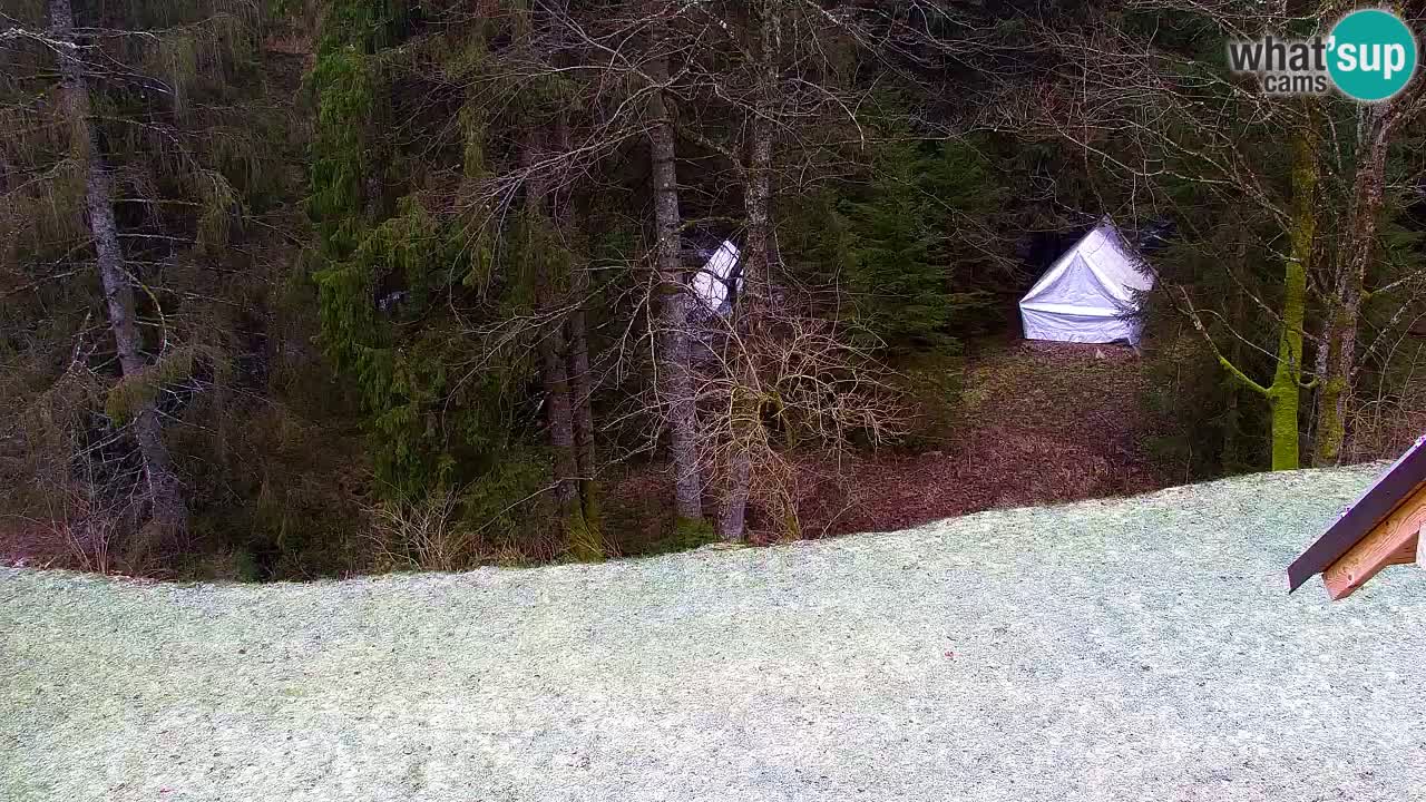 Webcam Lukanja – Pohorje houses a Water village