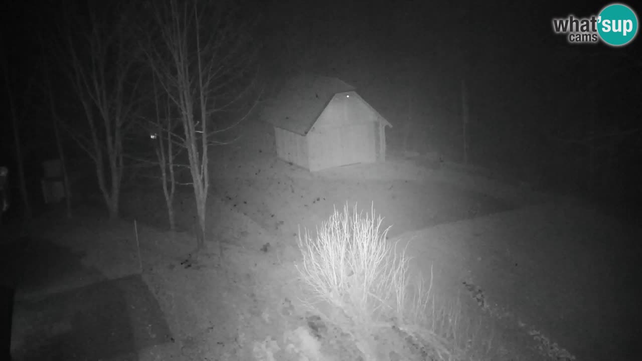 Webcam Lukanja – Pohorje houses a Water village