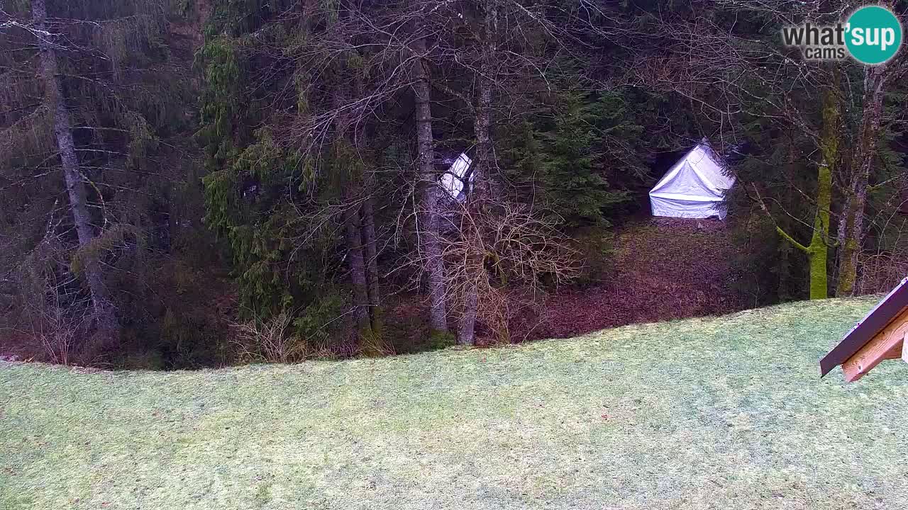 Webcam Lukanja – Pohorje houses a Water village