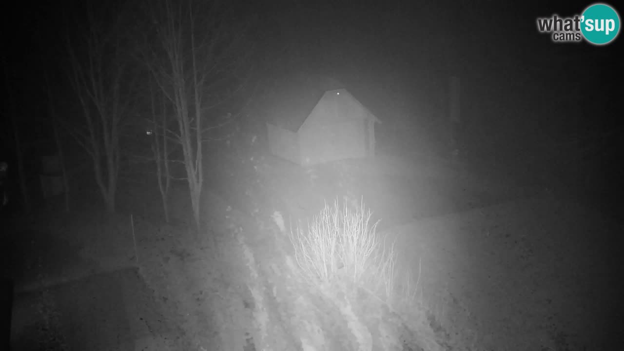 Webcam Lukanja – Pohorje houses a Water village