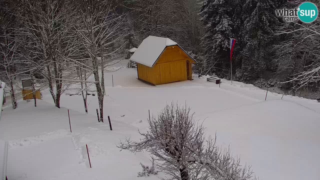 Webcam Lukanja – Pohorje houses a Water village