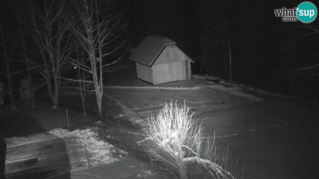 Webcam Lukanja – Pohorje houses a Water village