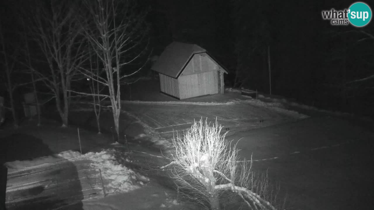 Webcam Lukanja – Pohorje houses a Water village