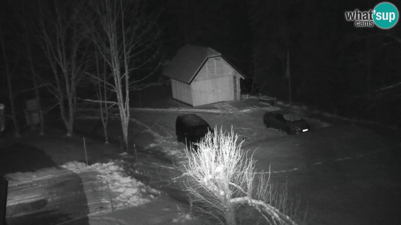 Webcam Lukanja – Pohorje houses a Water village