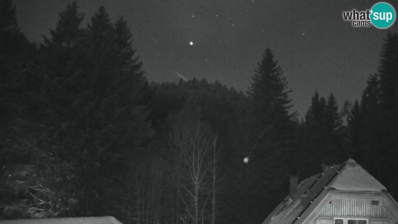 Webcam Lukanja – Pohorje houses a Water village