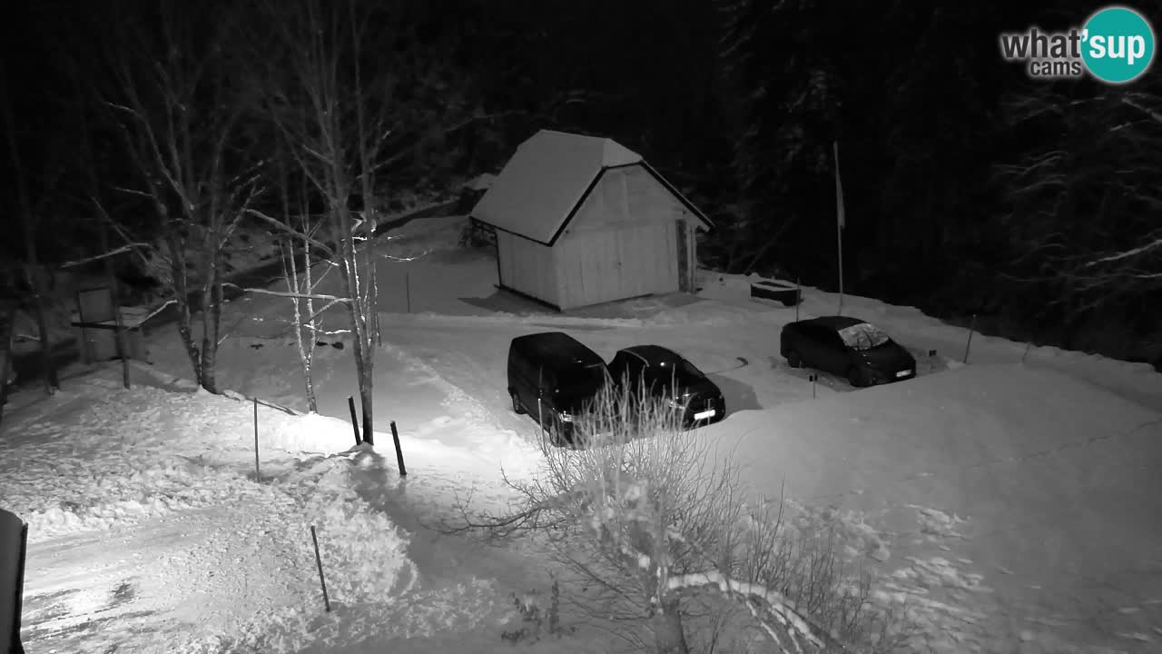 Webcam Lukanja – Pohorje houses a Water village