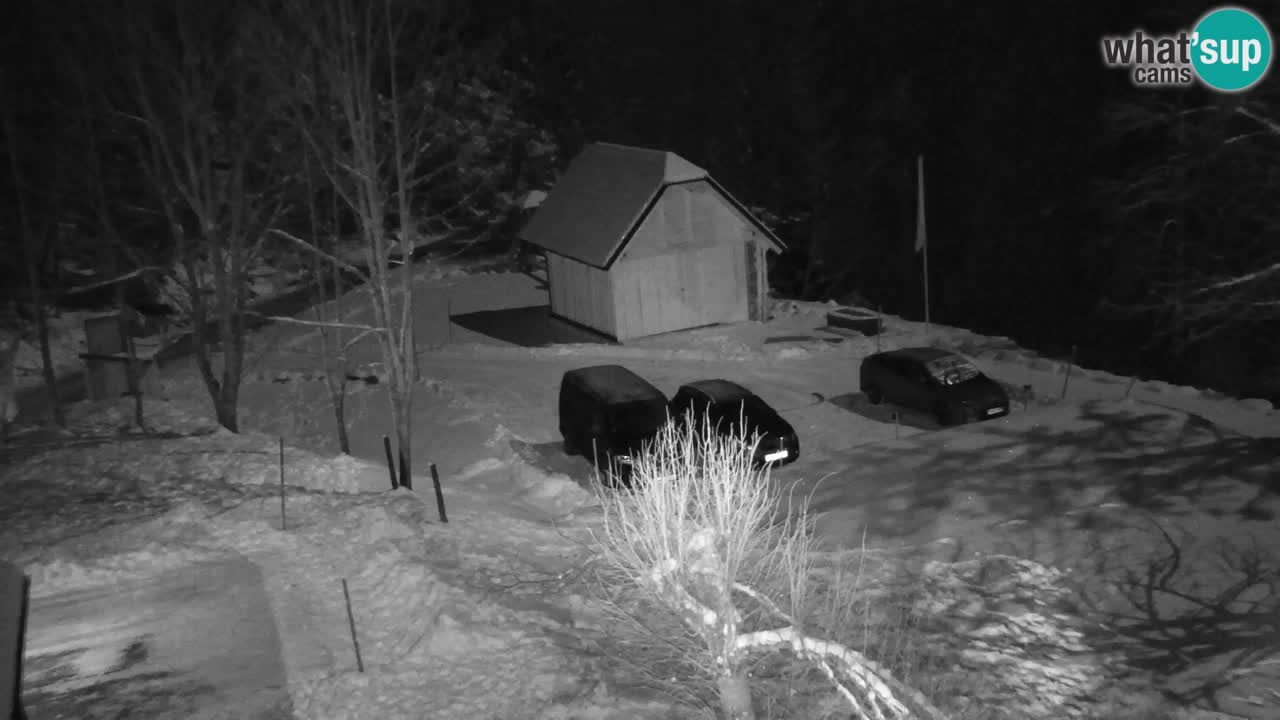 Webcam Lukanja – Pohorje houses a Water village